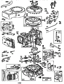 Replacement Parts parts for Briggs & Stratton Lawn & Garden Engine 289707-0689-01 from AppliancePartsPros.com