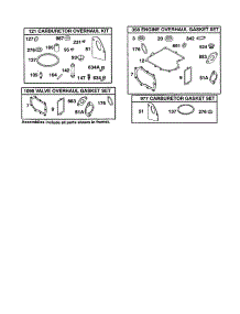 Crankcase parts for Briggs & Stratton Lawn & Garden Engine 28B700 TO 28B799 (0630,0632,0633) from AppliancePartsPros.com