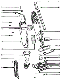 Unit Parts parts for Eureka Upright Vacuum 296A from AppliancePartsPros.com