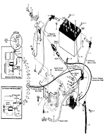 Electric Start System - 7Hp & 8Hp Tillers parts for Craftsman Tiller 29909 from AppliancePartsPros.com