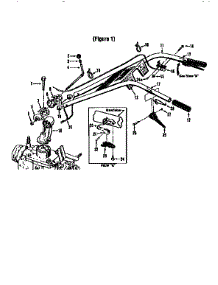 Handlebar Assembly parts for Troy-Bilt Rear-Tine Tiller 29919 from AppliancePartsPros.com