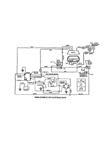 Wiring Schematic-14.5 Hp parts for Snapper Rear-Engine Riding Mower 301222BE from AppliancePartsPros.com