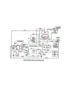 Wiring Schematic-14,15 Hp parts for Snapper Rear-Engine Riding Mower 301222BE from AppliancePartsPros.com