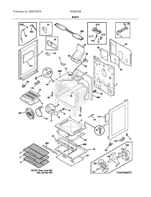 Body parts for Ikea Gas Range 30462042B from AppliancePartsPros.com