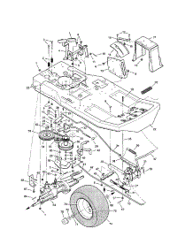 Motion Drive parts for Murray Rear-Engine Riding Mower 30550H from AppliancePartsPros.com