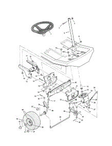 Steering parts for Murray Rear-Engine Riding Mower 30550H from AppliancePartsPros.com