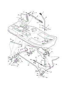 Mower Housing Suspension parts for Murray Rear-Engine Riding Mower 30550H from AppliancePartsPros.com