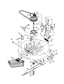 Mower Housing parts for Murray Rear-Engine Riding Mower 30560F from AppliancePartsPros.com