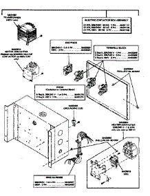 Electrical Contactor Box Assembly parts for Huebsch Dryer 30CG from AppliancePartsPros.com