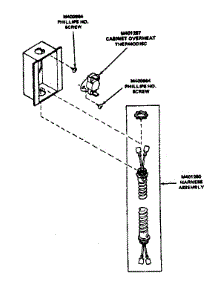 Cabinet High Limit Assembly (Energy Saver Gas Models Only) parts for Huebsch Dryer 30CG from AppliancePartsPros.com