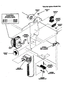 Door Switch / Thermostat / Transformer / Relay & Terminal Block parts for Huebsch Dryer 30EG from AppliancePartsPros.com