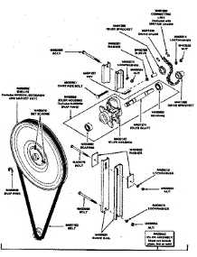 Idler Drive Components parts for Huebsch Dryer 30EG from AppliancePartsPros.com