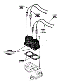Glow Bar Gas Valve Breakdown parts for Huebsch Dryer 30EG from AppliancePartsPros.com