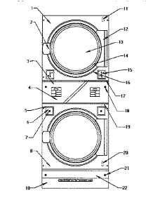 Controls And Coin Box parts for International Dryer Dryer 30STG/MP from AppliancePartsPros.com