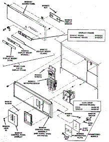 Control Panel parts for Huebsch Dryer 30XG from AppliancePartsPros.com