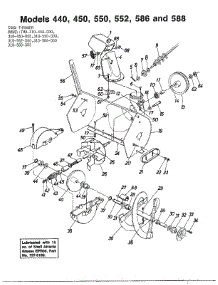 Snow Throwers Page 5 parts for Mtd Gas Snowblower 310-588-000 from AppliancePartsPros.com