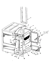 Liner And Grate Assembly parts for Kenmore Furnace 311.840590 (311840590, 311 840590) from AppliancePartsPros.com