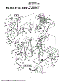Snowthrowers Page 3 parts for Mtd Gas Snowblower 312-640F000 from AppliancePartsPros.com