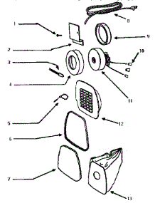 Unit Parts parts for Eureka Canister Vacuum 3134A from AppliancePartsPros.com