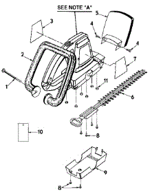 Unit Parts parts for Craftsman Hedge Trimmer 315798640 from AppliancePartsPros.com