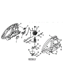 Motor parts for Craftsman Hedge Trimmer 315798740 from AppliancePartsPros.com