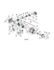 Short Block / Fuel Tank parts for Craftsman Gas Line Trimmer 316711020 from AppliancePartsPros.com