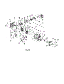 Starter Housing / Fuel Tank parts for Craftsman Gas Line Trimmer 316711021 from AppliancePartsPros.com