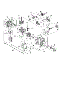 Short Block / Fuel Tank parts for Craftsman Gas Line Trimmer 316711390 from AppliancePartsPros.com