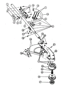 Lower Boom parts for Craftsman Gas Line Trimmer 31674556 from AppliancePartsPros.com