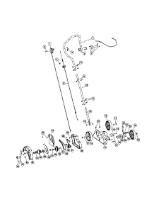 Handle / Wheels parts for Craftsman Edger 316772370 from AppliancePartsPros.com