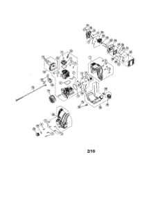 Short Block / Fuel Tank parts for Craftsman Edger 316772380 from AppliancePartsPros.com