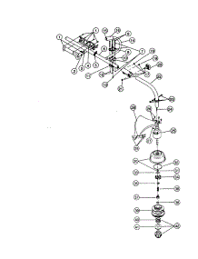 Main Frame parts for Craftsman Gas Line Trimmer 316790101 from AppliancePartsPros.com