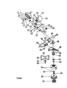 Main Frame parts for Craftsman Line Trimmer 316790111 from AppliancePartsPros.com