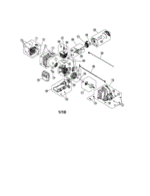 Short Block / Fuel Tank parts for Craftsman Gas Line Trimmer 316791080 from AppliancePartsPros.com
