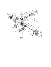 Short Block / Fuel Tank parts for Craftsman Gas Line Trimmer 316791150 from AppliancePartsPros.com