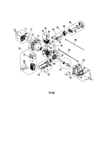 Short Block / Clutch Cover parts for Craftsman Gas Line Trimmer 316791151 from AppliancePartsPros.com