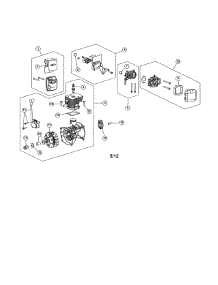 Muffler / Shortblock / Air Cleaner parts for Craftsman Gas Leaf Blower 316794001 from AppliancePartsPros.com