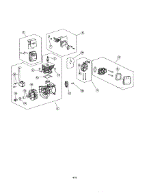 Muffler / Short Block / Air Cleaner parts for Craftsman Gas Leaf Blower 316794030 from AppliancePartsPros.com