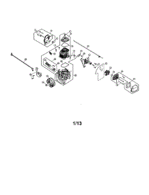 Shortblock / Air Cleaner parts for Craftsman Gas Leaf Blower 316794610 from AppliancePartsPros.com
