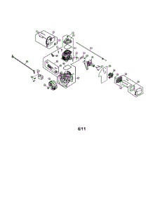 Short Block / Air Cleaner parts for Craftsman Gas Leaf Blower 316794710 from AppliancePartsPros.com