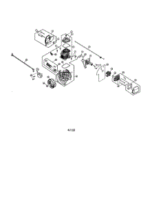 Short Block / Carburetor parts for Craftsman Gas Leaf Blower 316794711 from AppliancePartsPros.com