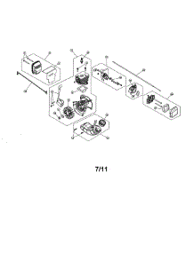 Short Block / Fuel Tank parts for Craftsman Gas Leaf Blower 316794720 from AppliancePartsPros.com