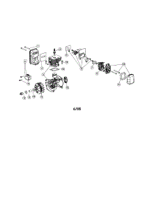 Shortblock / Carburetor / Muffler parts for Craftsman Gas Leaf Blower 316794790 from AppliancePartsPros.com