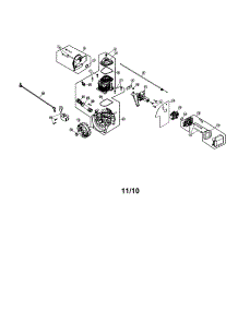 Short Block / Air Cleaner / Muffler parts for Craftsman Gas Leaf Blower 316794831 from AppliancePartsPros.com