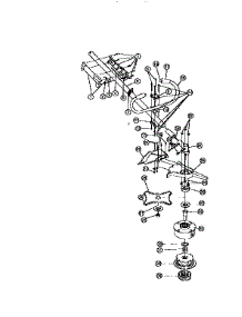 Lower Boon parts for Craftsman Gas Line Trimmer 316795010 from AppliancePartsPros.com