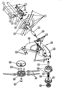 Lower Boom parts for Craftsman Gas Line Trimmer 316795030 from AppliancePartsPros.com