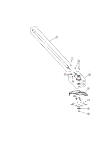 Gear Box / Lower Drive Shaft / Blade parts for Craftsman Gas Line Trimmer 316795861 from AppliancePartsPros.com
