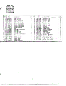 Index Page 5 parts for Mtd Gas Snowblower 317E-152-000 from AppliancePartsPros.com