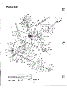 Snowthrower Page 7 parts for Mtd Gas Snowblower 317E-262-000 from AppliancePartsPros.com
