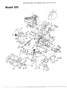 Snow Thrower Page 3 parts for Mtd Gas Snowblower 319-225-000 from AppliancePartsPros.com